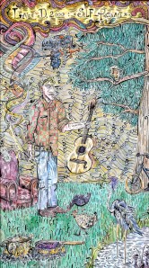 Self-Portrait 34x59cm